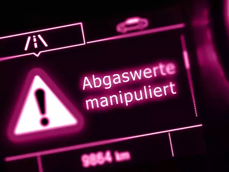 Manipulierte Abgasswerte