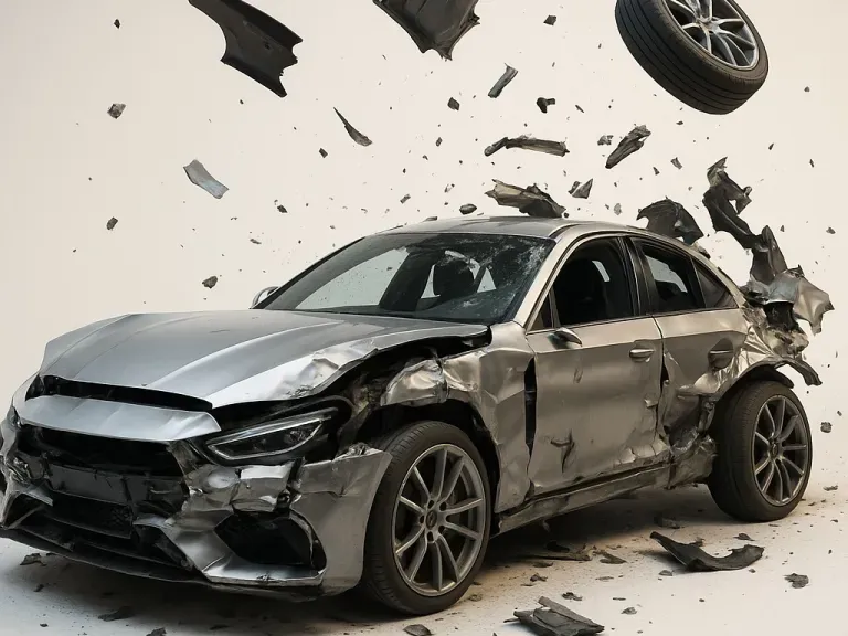 Symbolfoto für Salvage-Auto