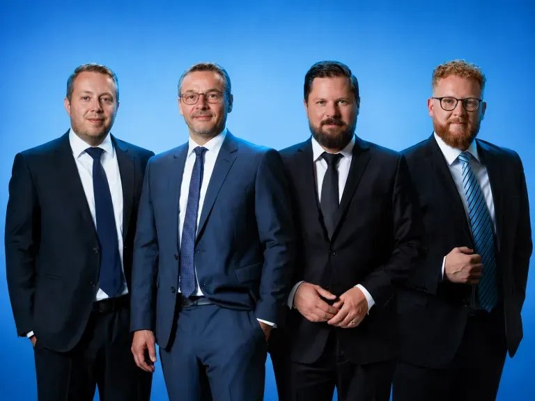 Dr. Ralf Stoll, Ralph Sauer, Michael Pflaumer, Christian Grotz