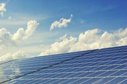 Photovoltaic Anlage die Stromspeicher füllen soll