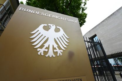 Eingangstor Bundesgerichtshof